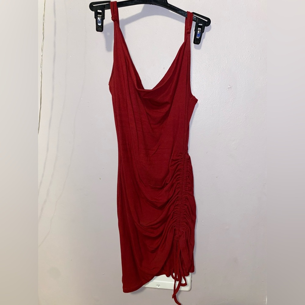 Red dress